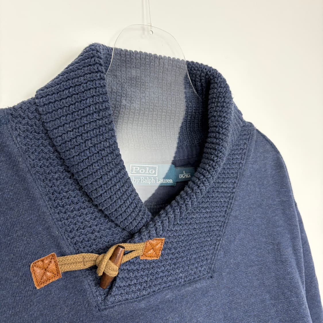 폴로 랄프로렌 숄카라 니트 티셔츠 상품이미지2