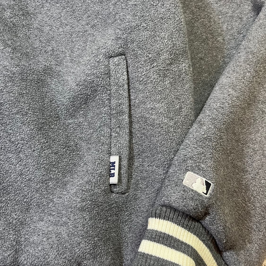 엠엘비 뉴욕양키스 플리스 후드 스타디움 자켓 상품이미지3