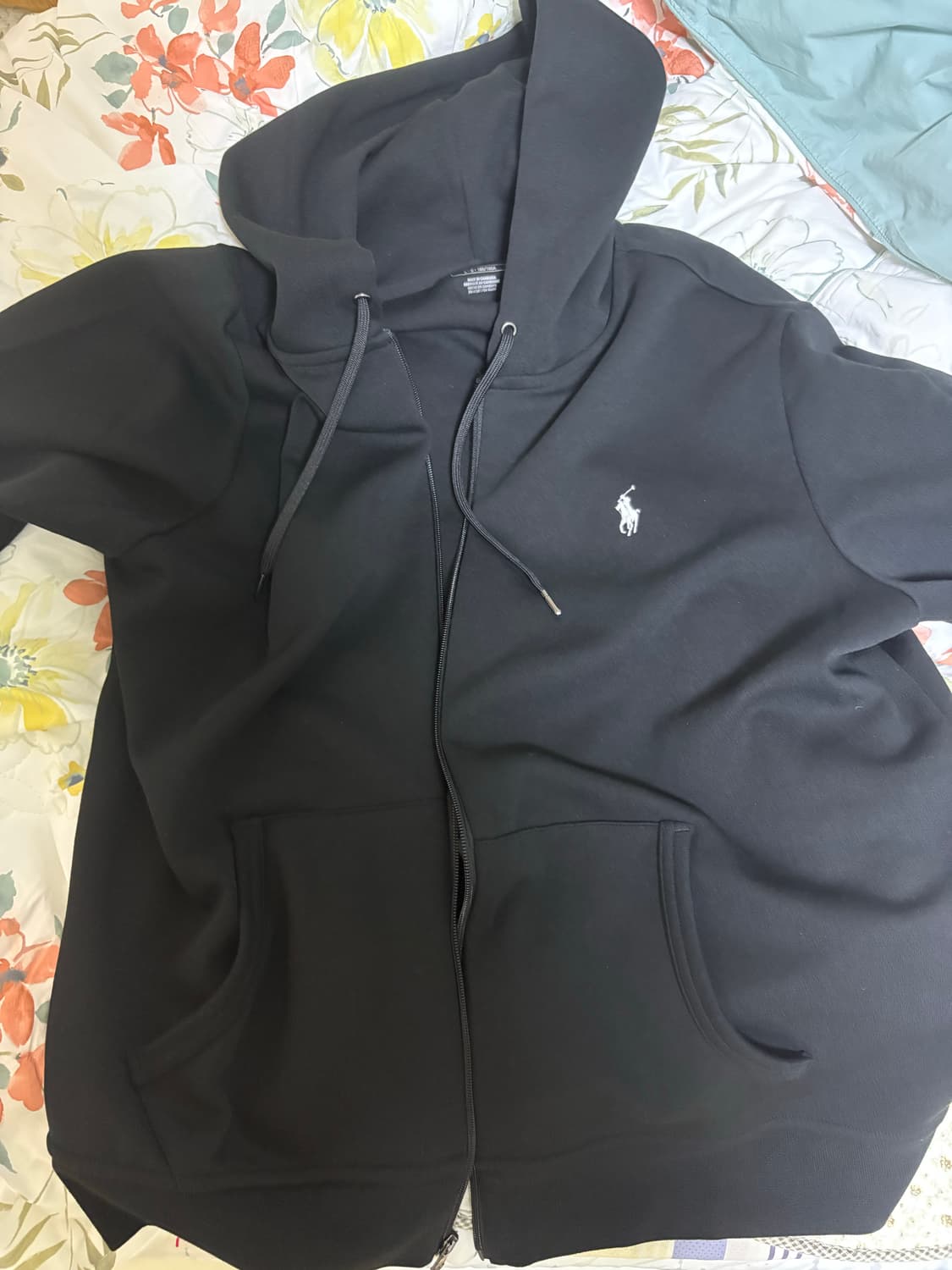 폴로랄프로렌 더블니트 후드집업 상품이미지1