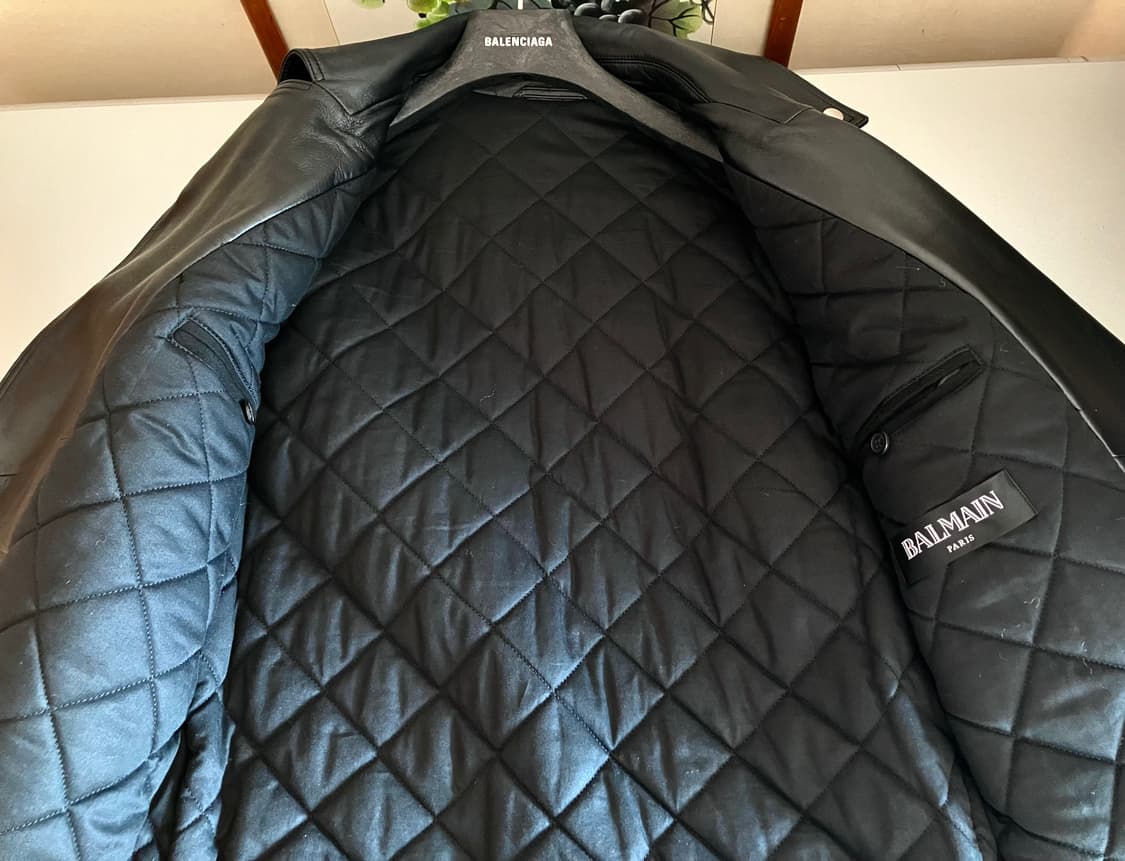 발망 가죽 자켓 상품이미지8