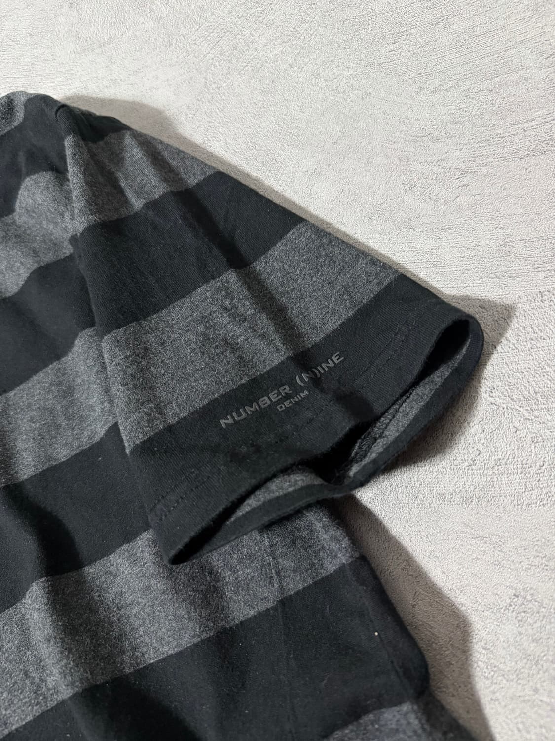 Number (N)ine Border Stripe Tee 상품이미지4