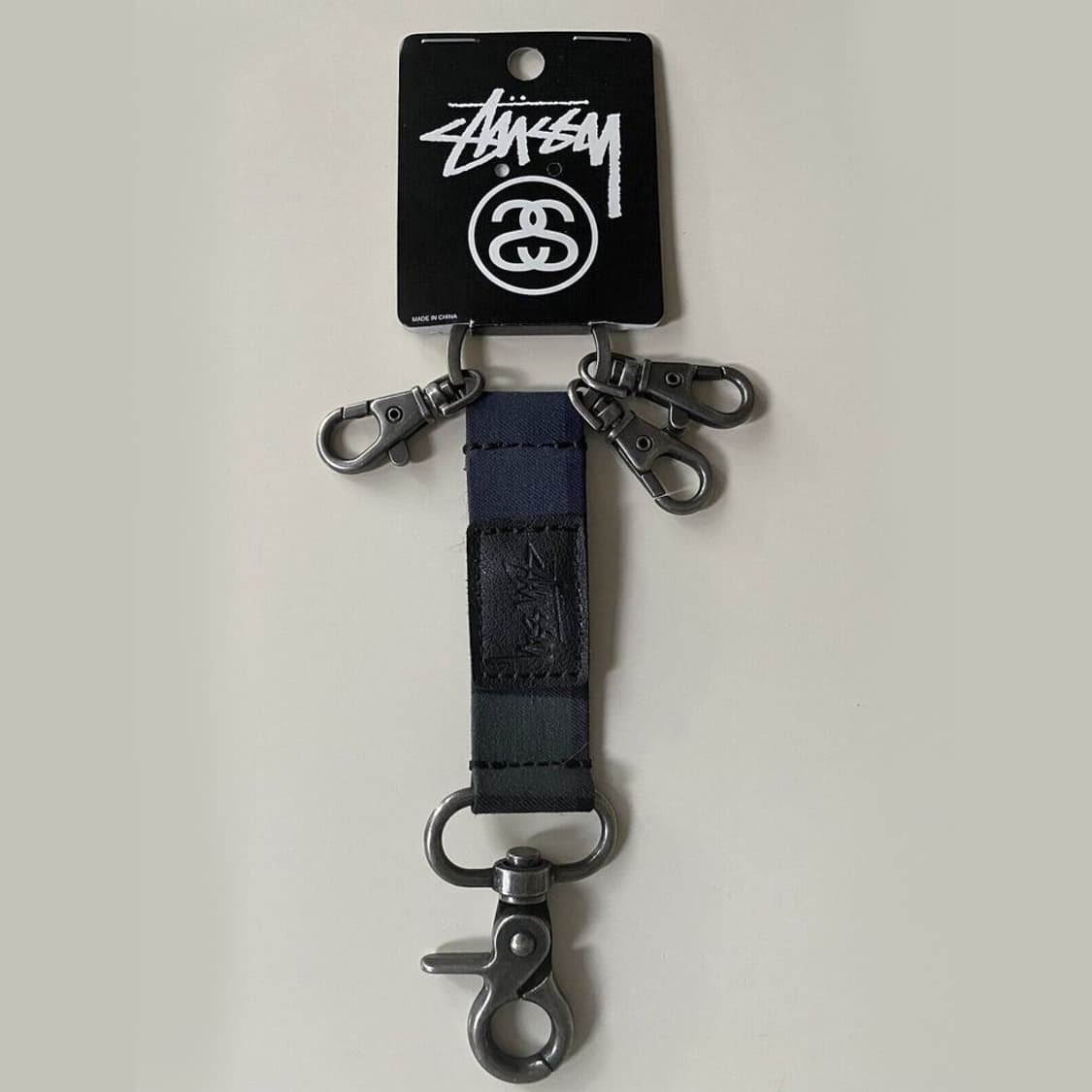 스투시 타탄 키체인 키링 상품이미지1