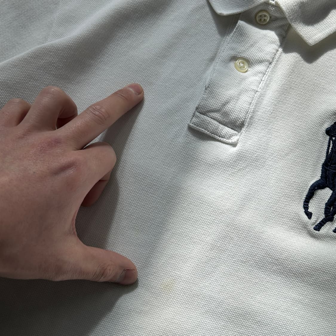 폴로 랄프로렌 화이트 빅포니 긴팔 PK 상품이미지7