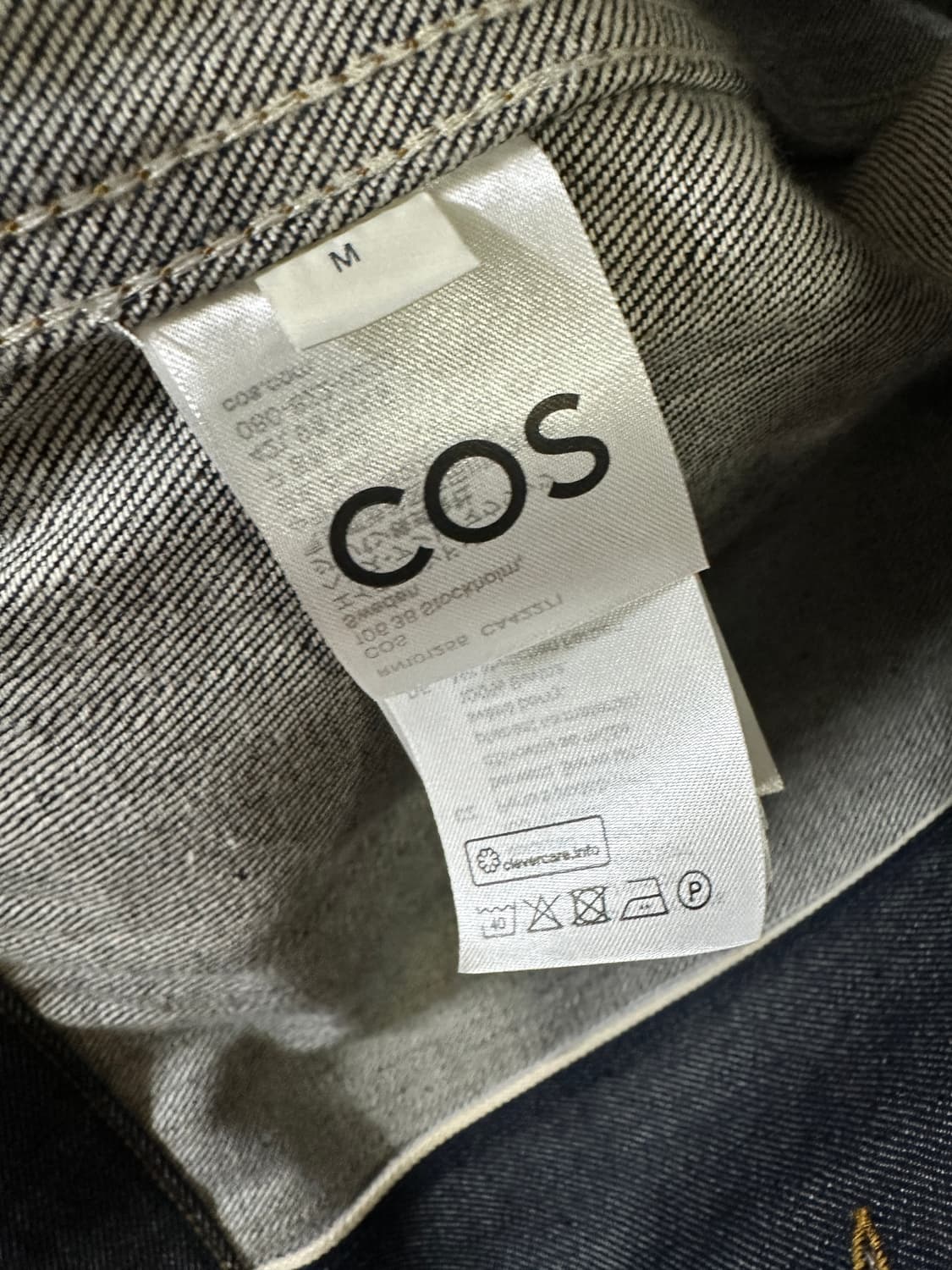 (M새상품) COS 코스 릴렉스드 데님 자켓 상품이미지5