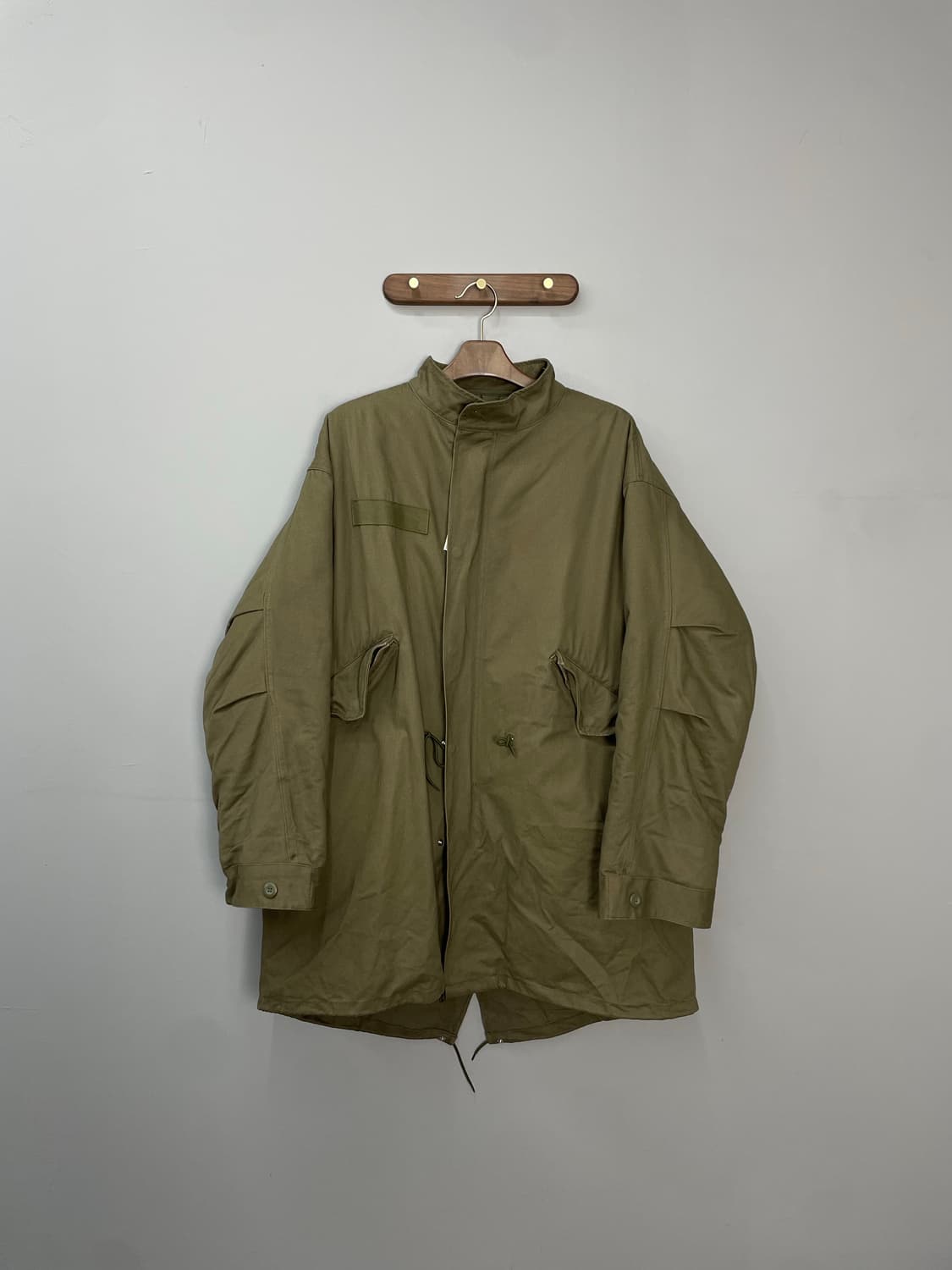빈티지 카키 피쉬테일 파카 H1006 상품이미지2
