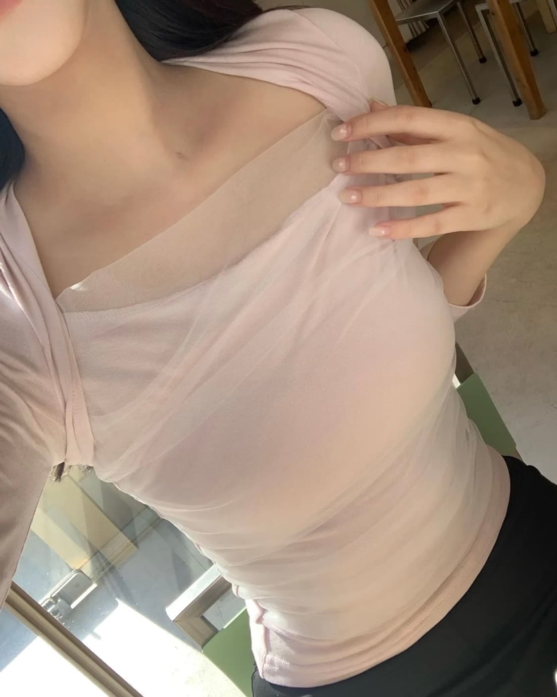 제니오 안느 볼레로 롱슬리브 (핑크) 상품이미지5