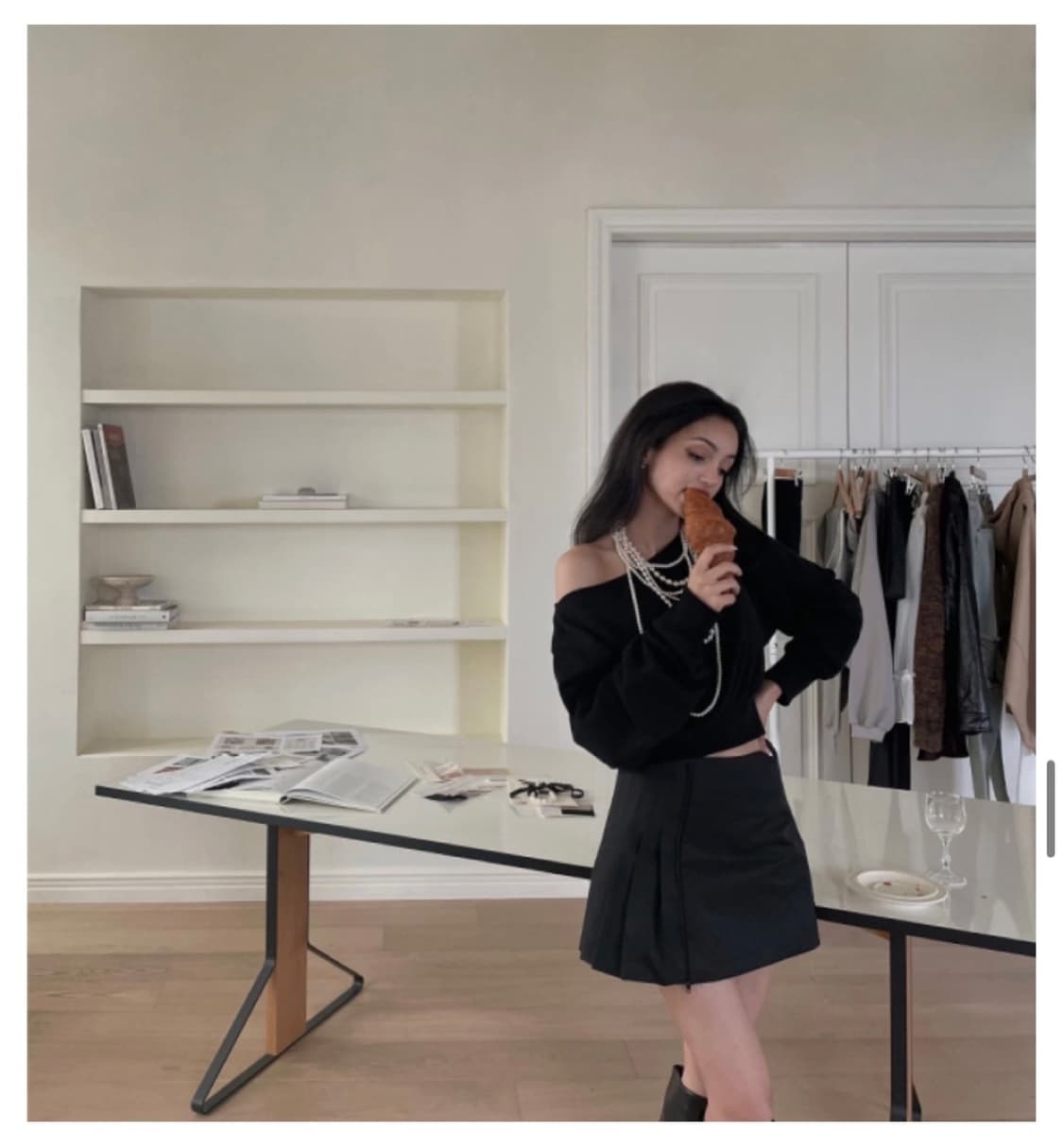 Coap 벨라 숄더 스웻셔츠 오프숄더 맨투맨 상품이미지2