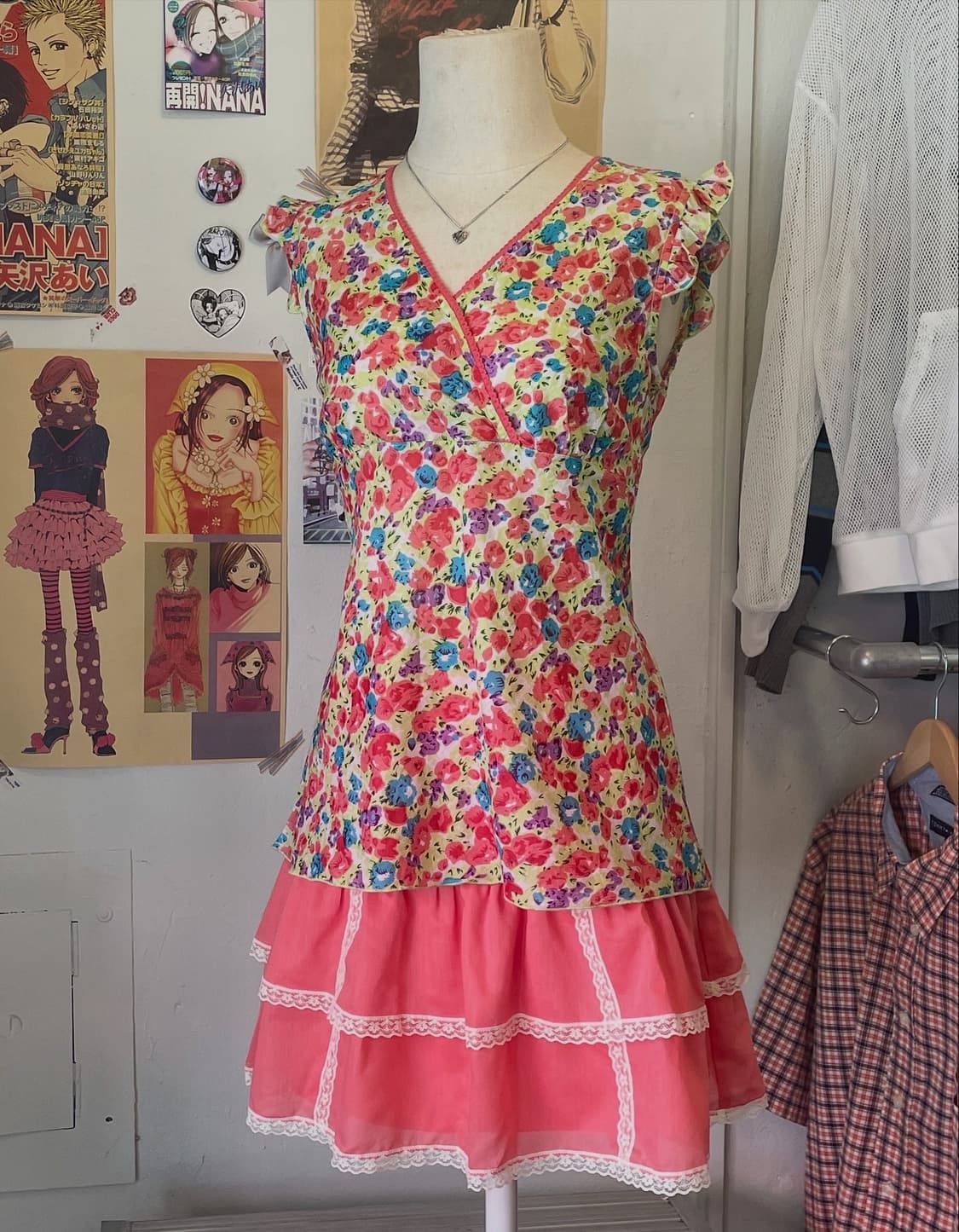 플로랄 러플 블라우스 [무배] 상품이미지2