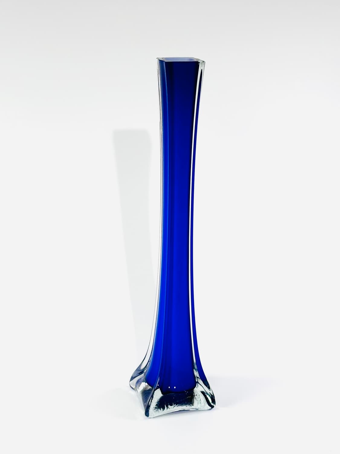 Eiffel Tower artglass square vase(blue) 상품이미지4