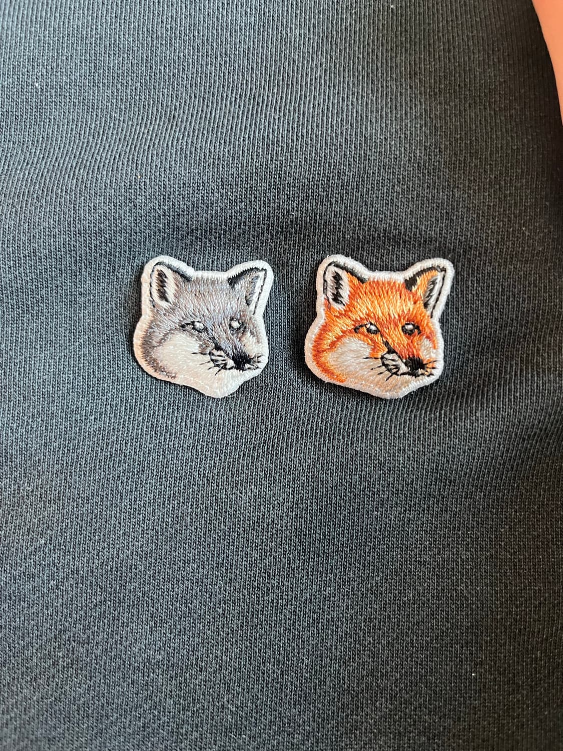 메종키츠네 더블폭스 맨투맨 M 상품이미지3