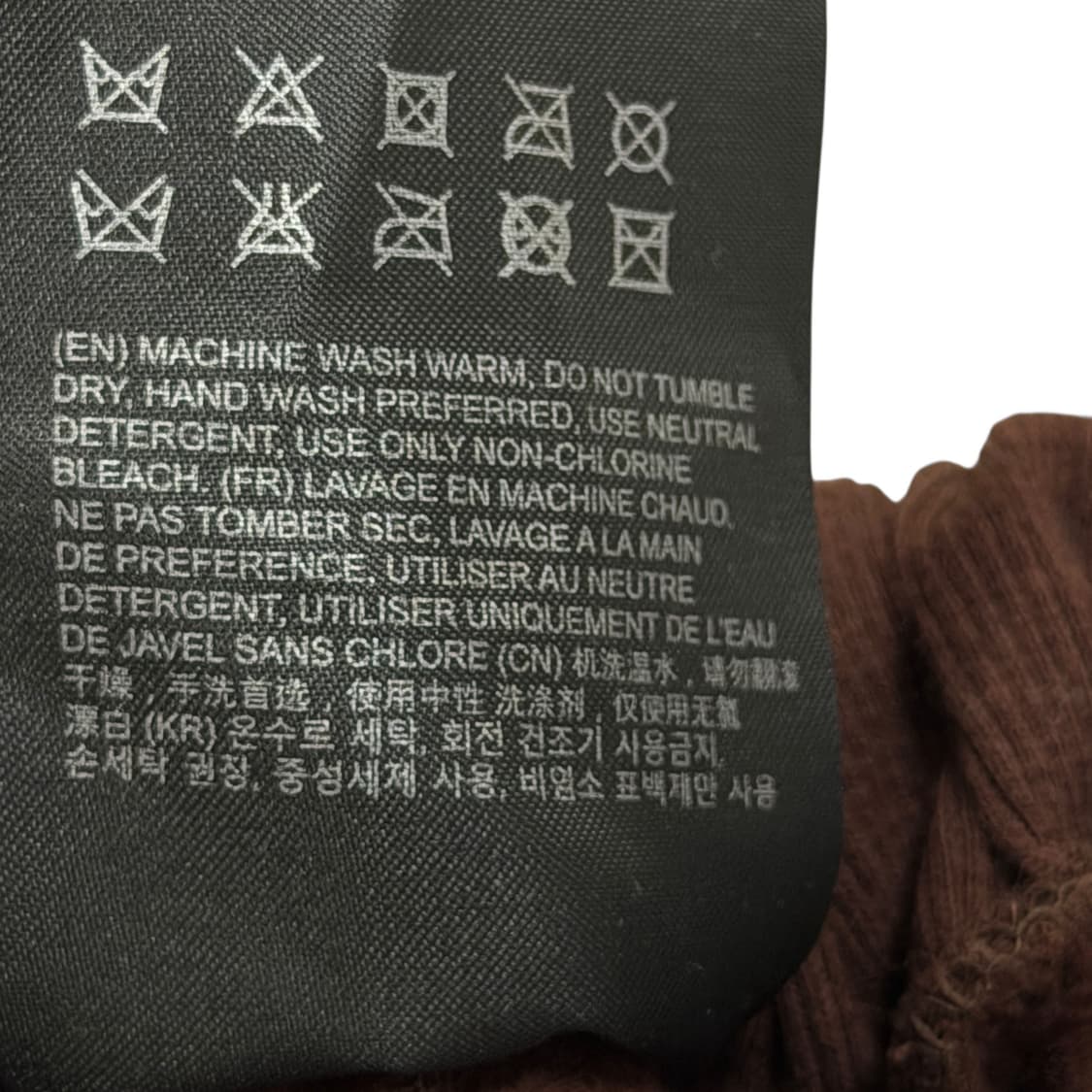 아웃오브트렁크 브라운 스웻 기모 조거팬츠 바지 2 상품이미지5