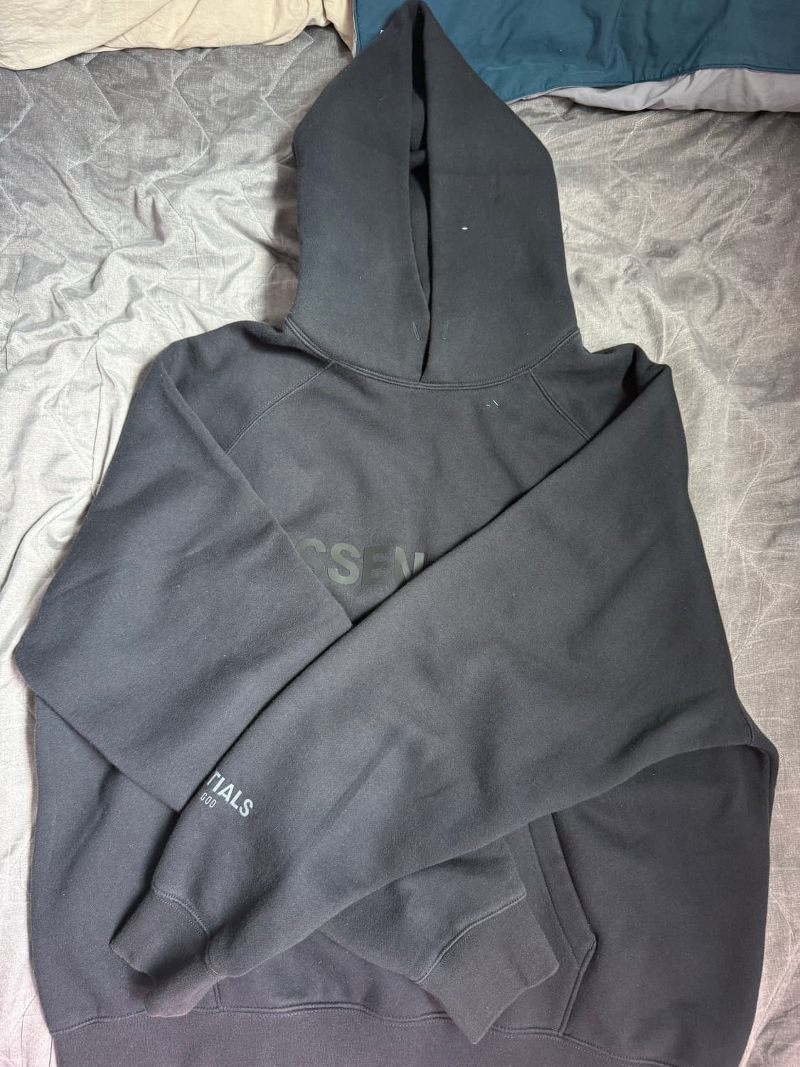 피어오브갓 에센셜 후드 센스 익스클루시브 다크 네이비 L 상품이미지1