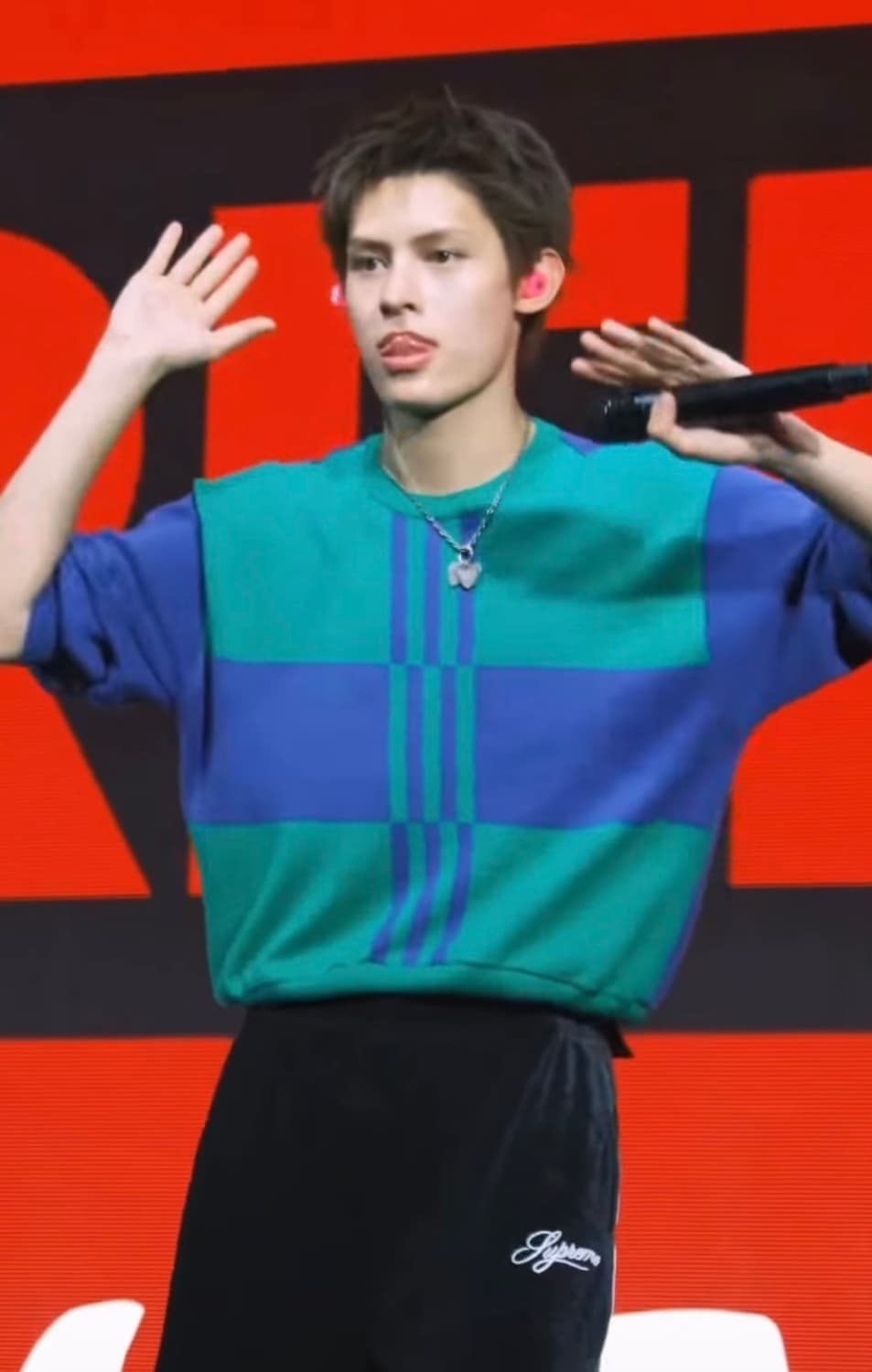 [코르티스제임스착] 슈프림 벨루어 메쉬 트랙 팬츠 블랙 - 26SS 상품이미지2