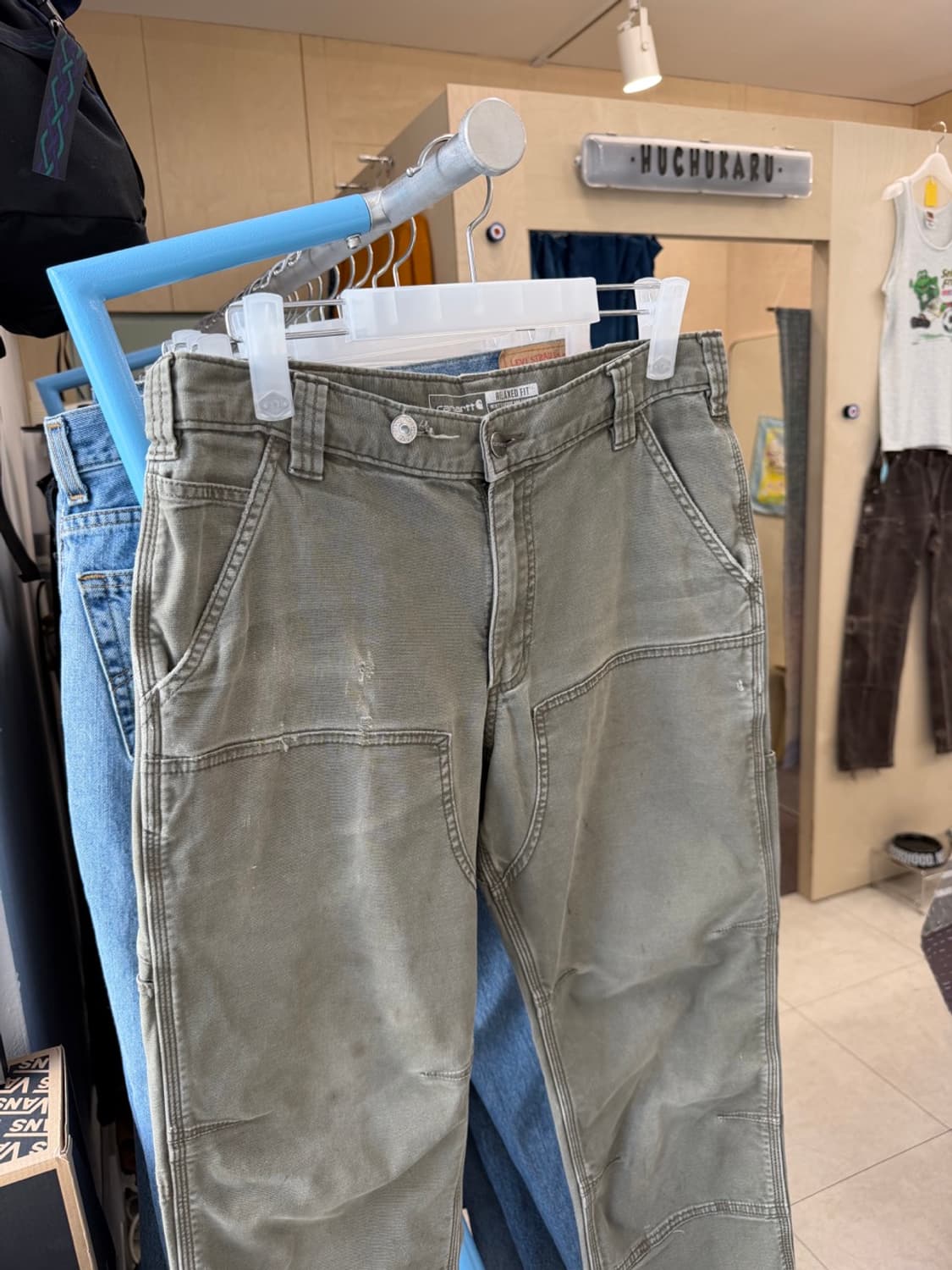 Carhartt double knee work pants (32X32) 상품이미지4