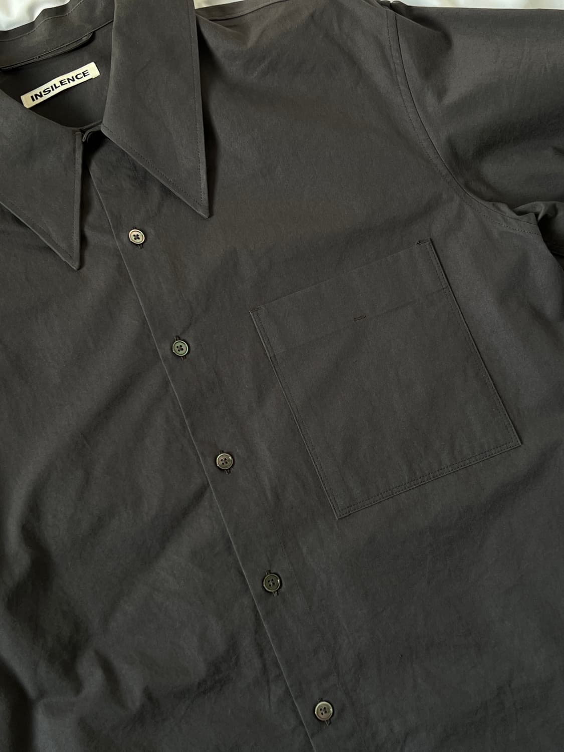 [M] 인사일런스 와이드칼라 셔츠 상품이미지2