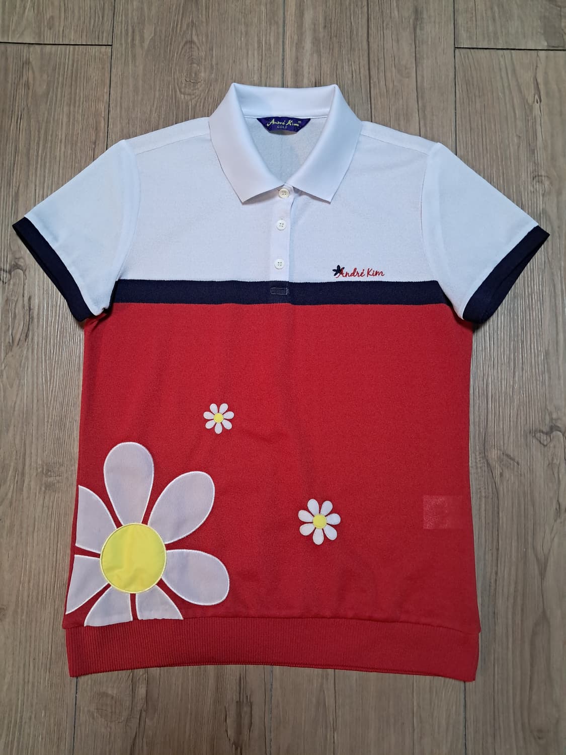 앙드레김 골프 여성 반팔티 95 상품이미지3