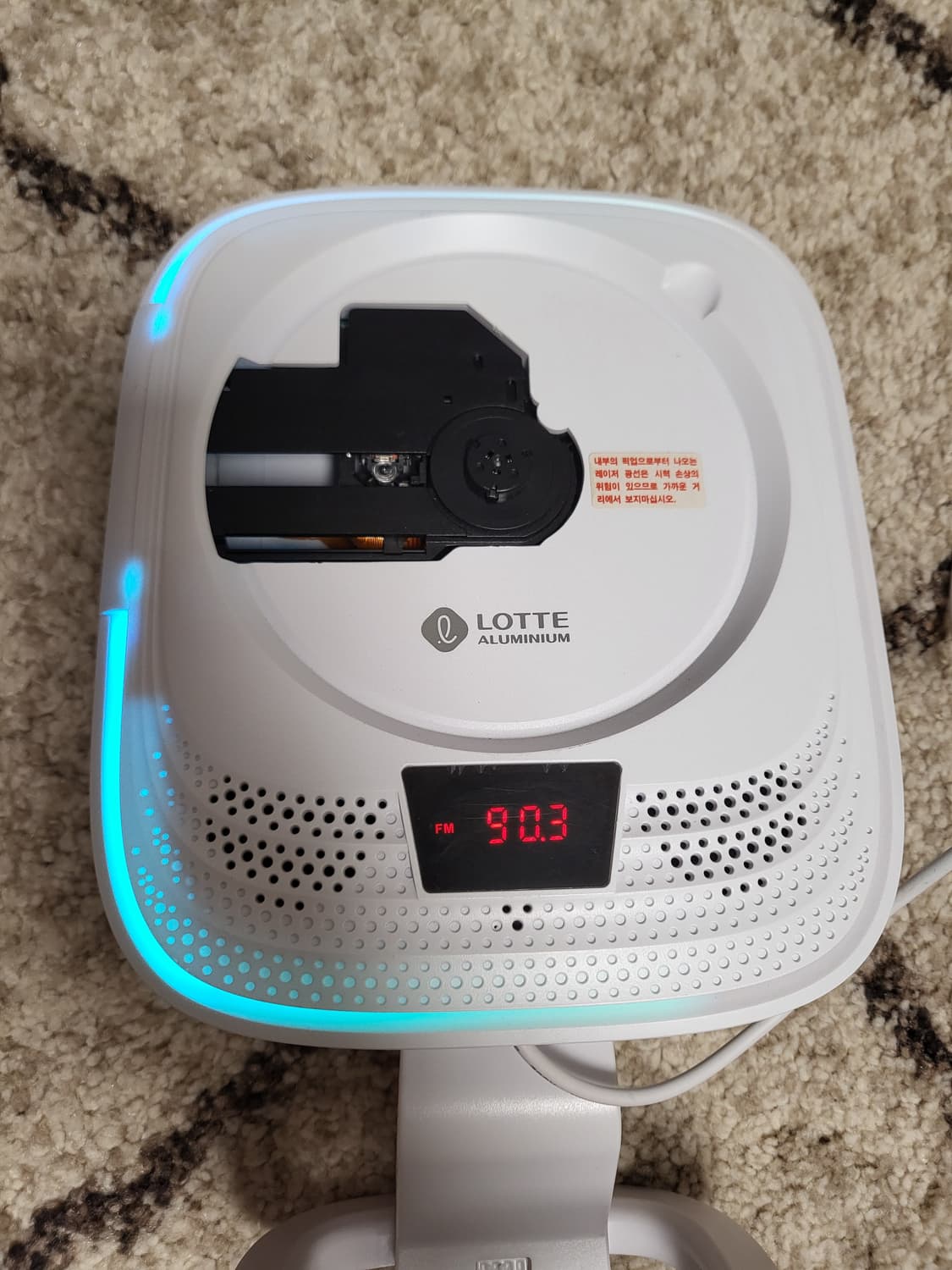 롯데 CD플레이어  판매합니다  상품이미지8