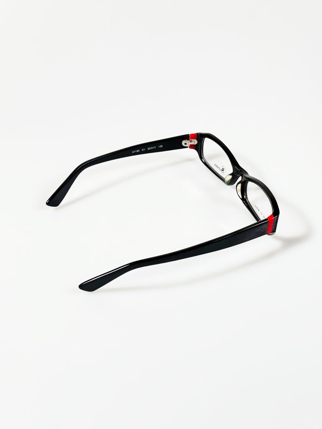 SS.PARIS 블랙 뿔테 스퀘어 프레임 빈티지 안경 상품이미지4