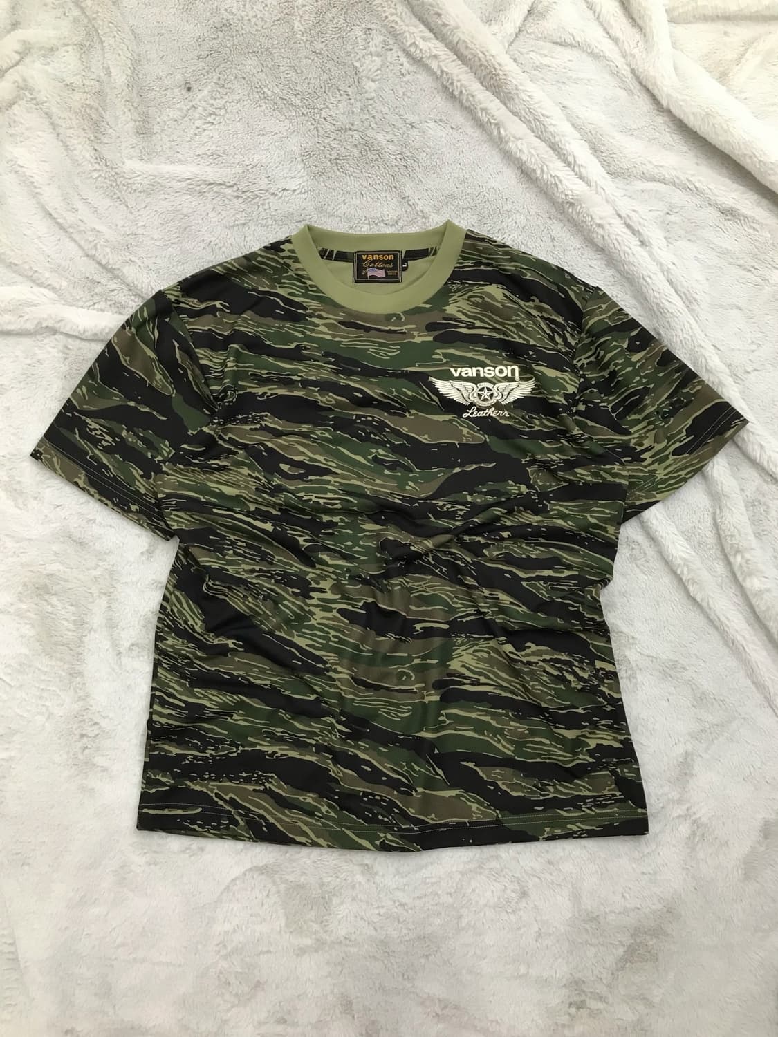 < Vanson Camouflage Printing T-shirt > 상품이미지10