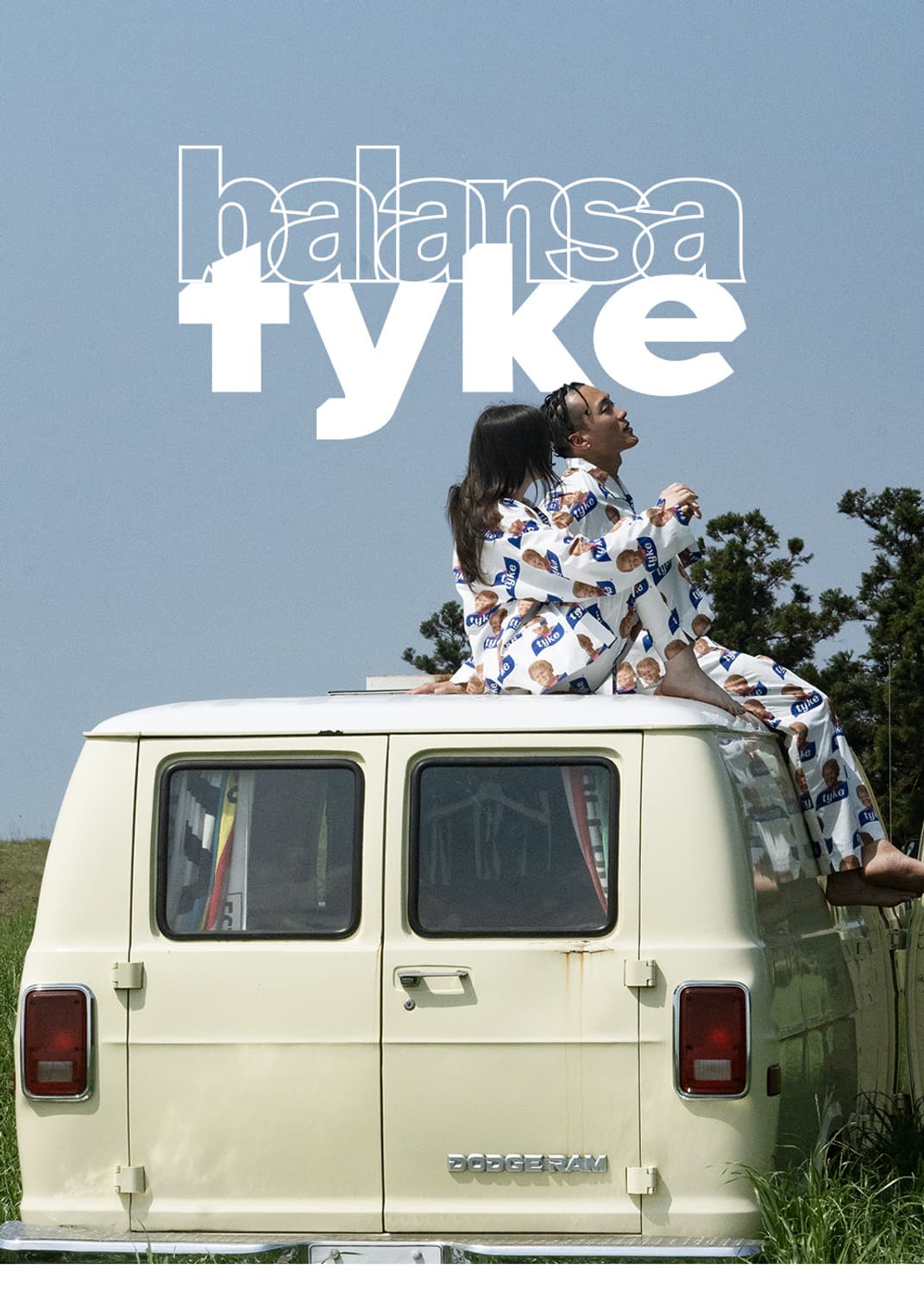 사이즈 L) tyke x balansa Pajama Set 상품이미지3