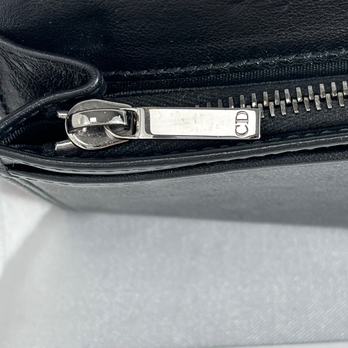 (풀박스,정품)디올 오블리크 자카드 장지갑 상품이미지5