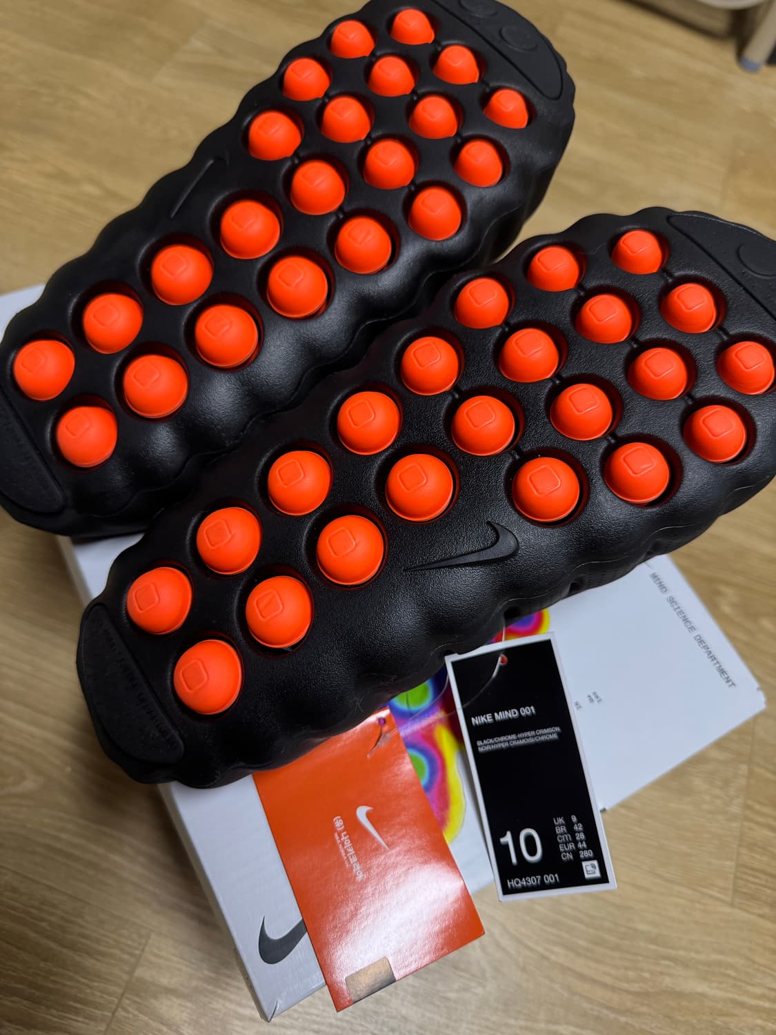 (280) 나이키 001 블랙 새상품 상품이미지5