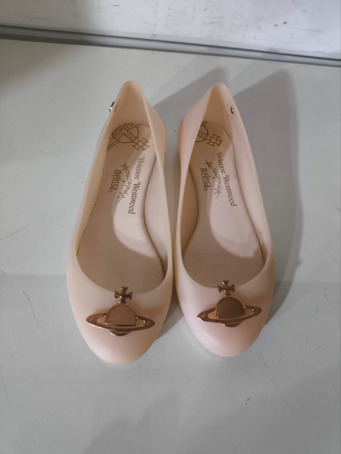 225mm 비비안웨스트우드 x 멜리사 젤리슈즈 플랫 발레 상품이미지1