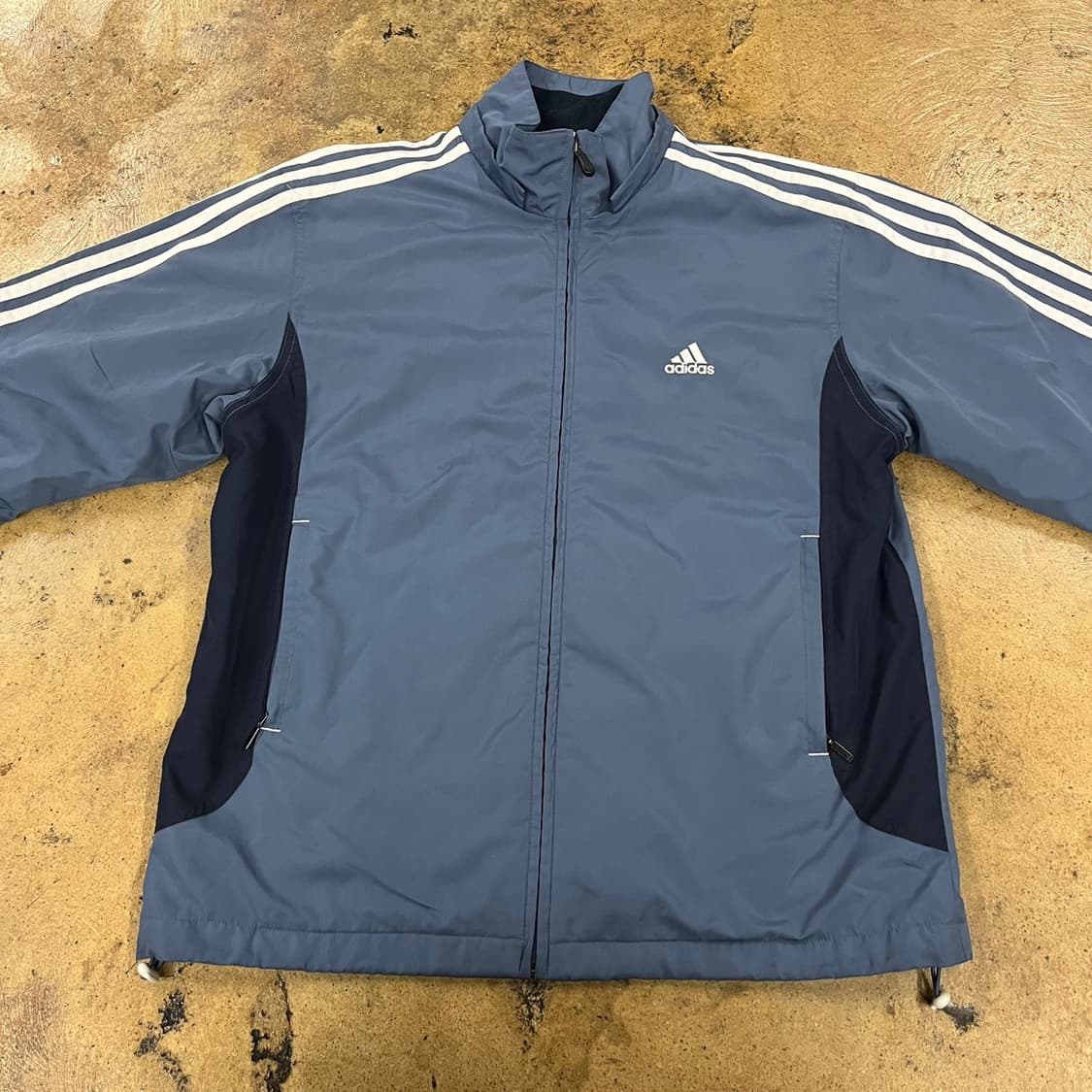 [정품] 아디다스 삼선 트랙 자켓 블루 져지 b14 상품이미지3