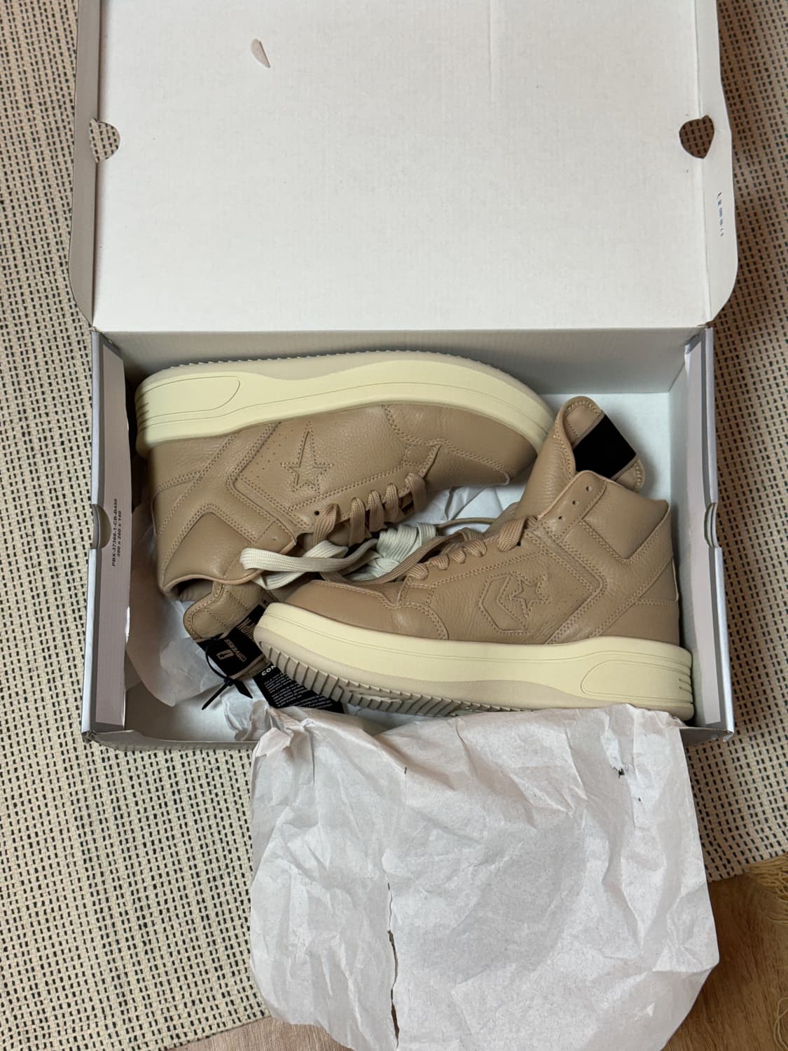 새상품 릭오웬스 컨버스 타보웨폰 255 상품이미지1