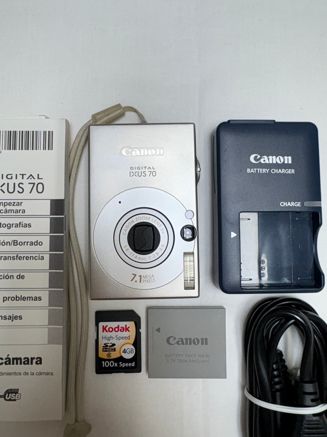 캐논 익서스70(ixus70) 빈티지 카메라 상품이미지2