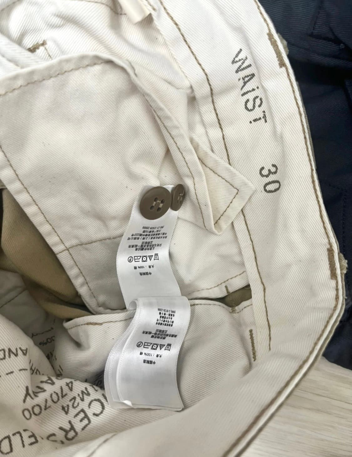 RRL 더블알엘 가먼트다이 치노쇼츠 반바지/30 상품이미지3