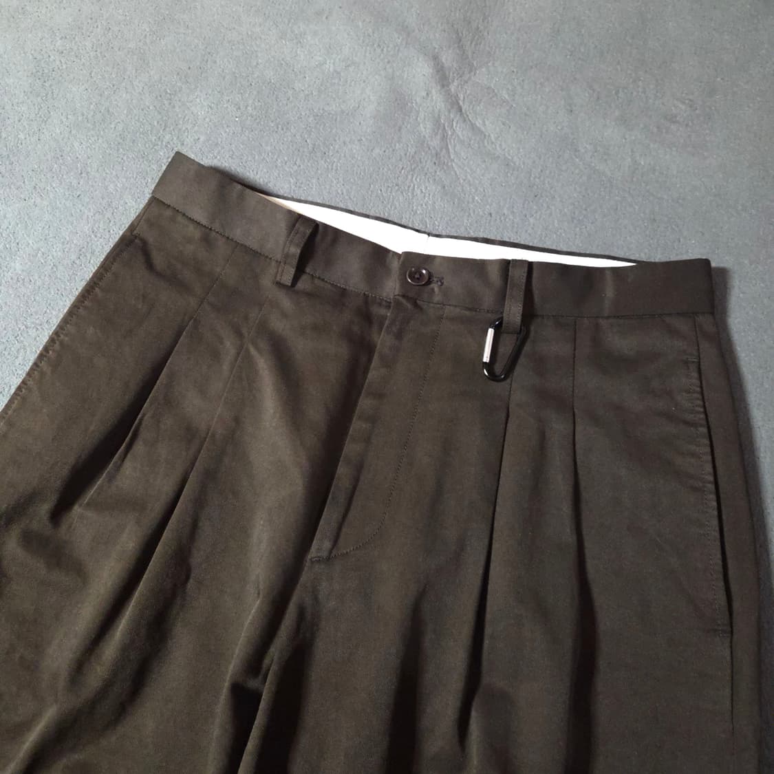 토마스모어 투턱 브라운 치노 팬츠 S 30인치 상품이미지3