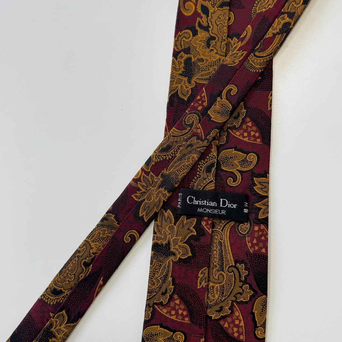 크리스찬 디올(Dior) 페이즐리 명품 정품 넥타이 상품이미지4