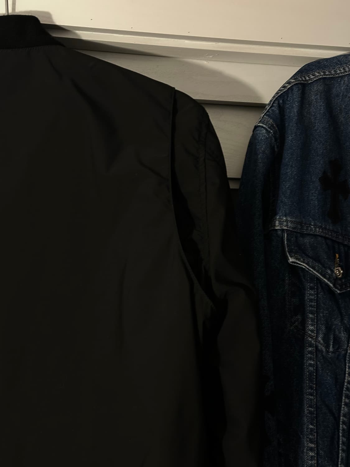 크롬하츠 캐시미어 봄버 트러커 자켓 상품이미지7