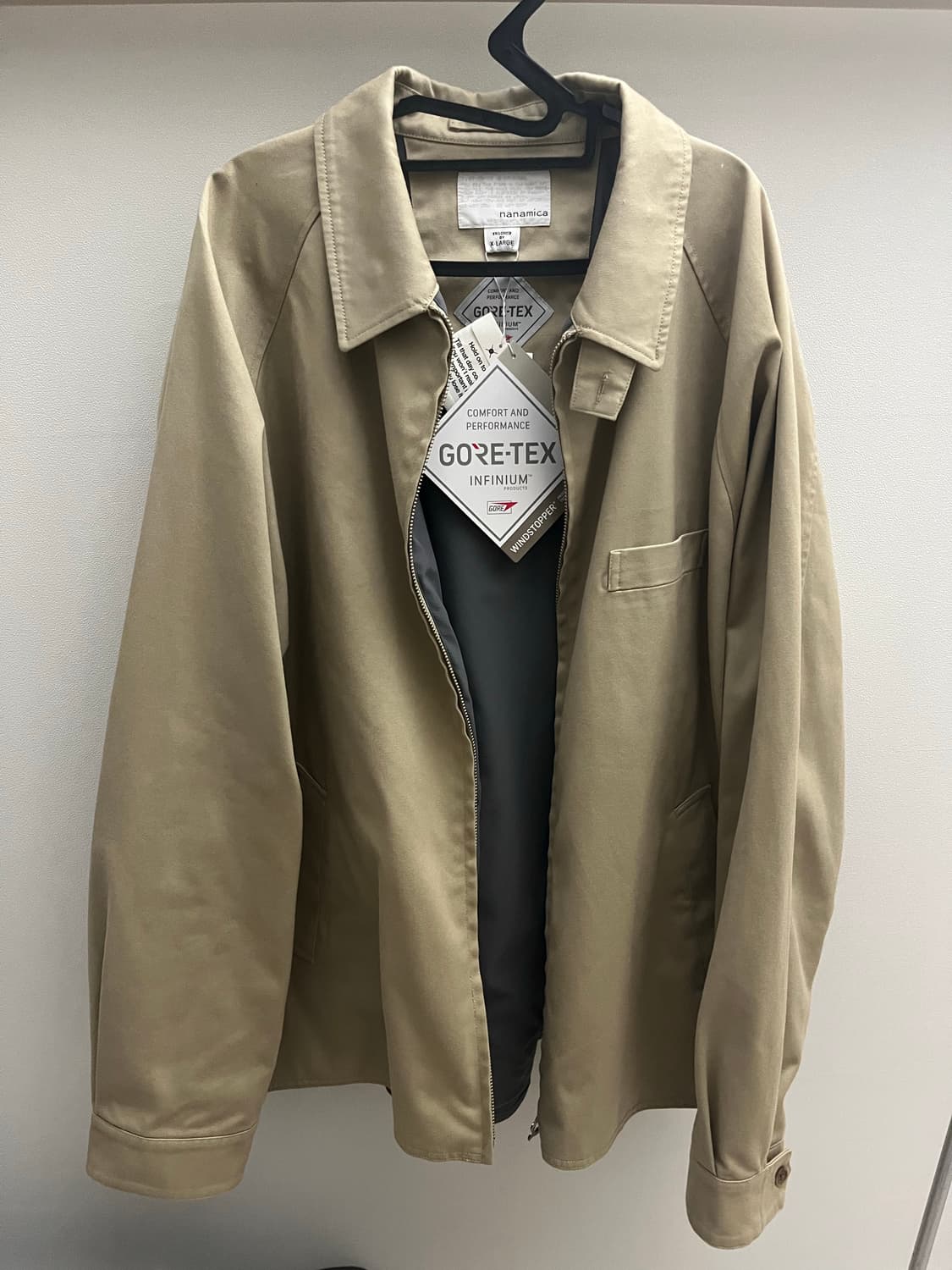 (새 제품)나나미카 인피니움 고어텍스 크루자켓 XL 상품이미지1