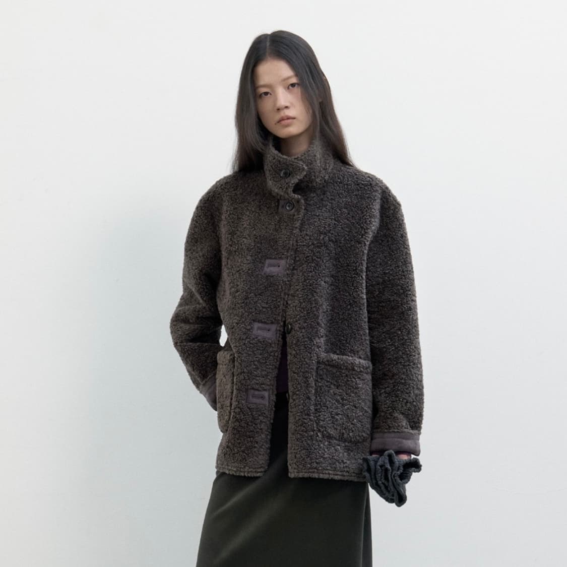 POSER 포저 리버시블 시어링 무스탕 상품이미지2