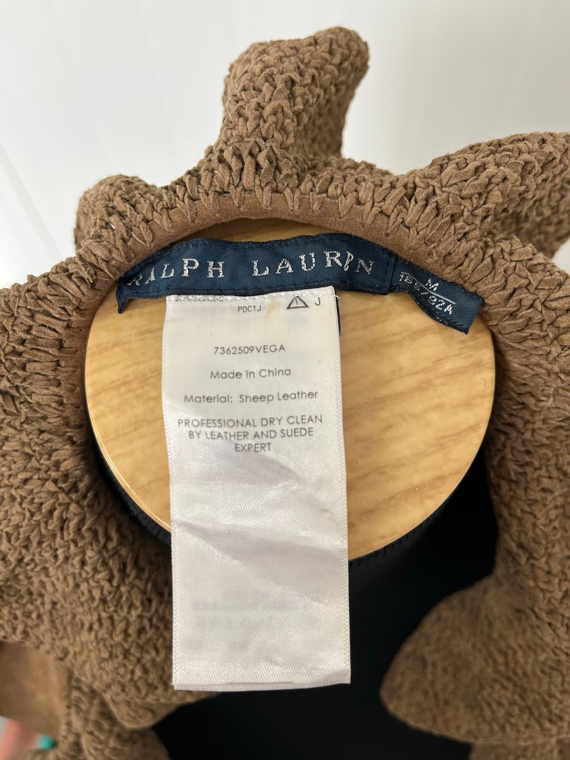 Polo ralph lauren sheep suade vest 상품이미지4