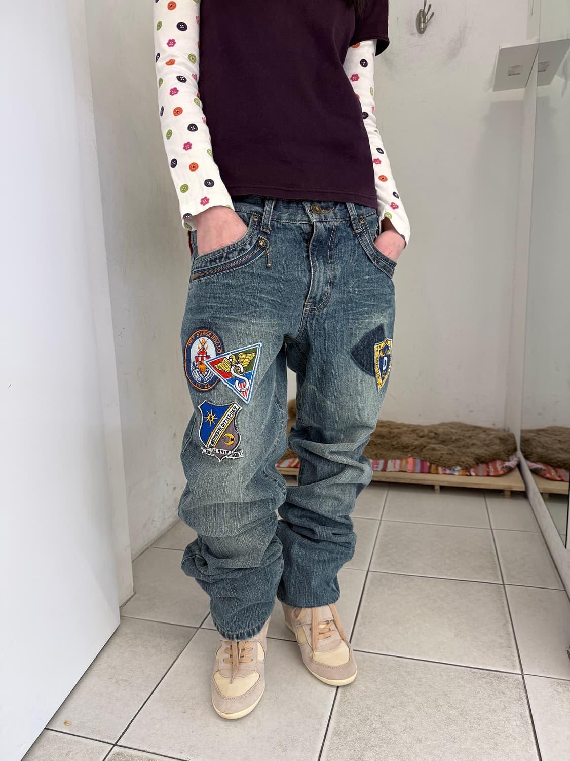 wappen jeans 상품이미지1