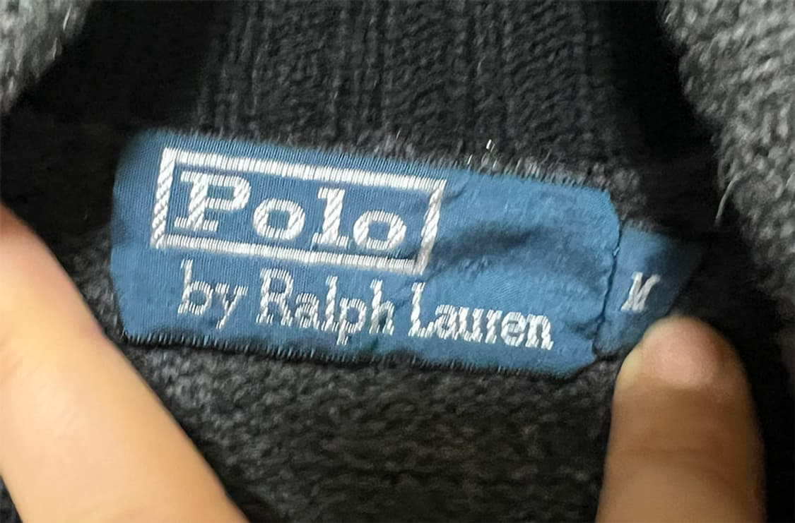 POLO 폴로 독일 남자 울 니트집업 추동복 투웨이 M 95-100 상품이미지3