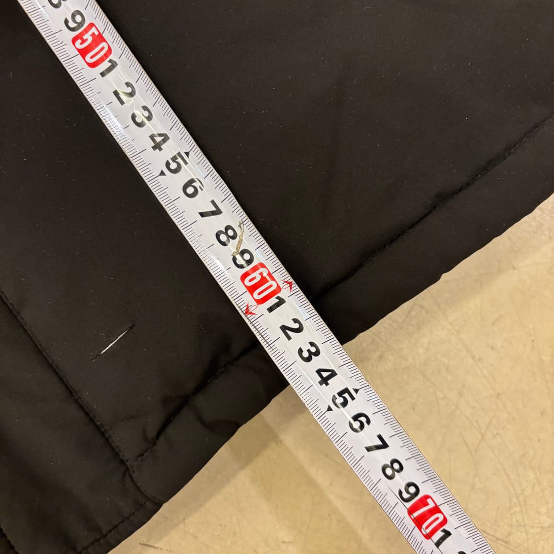 예일 스몰로고 블랙 후드 패딩 상품이미지4