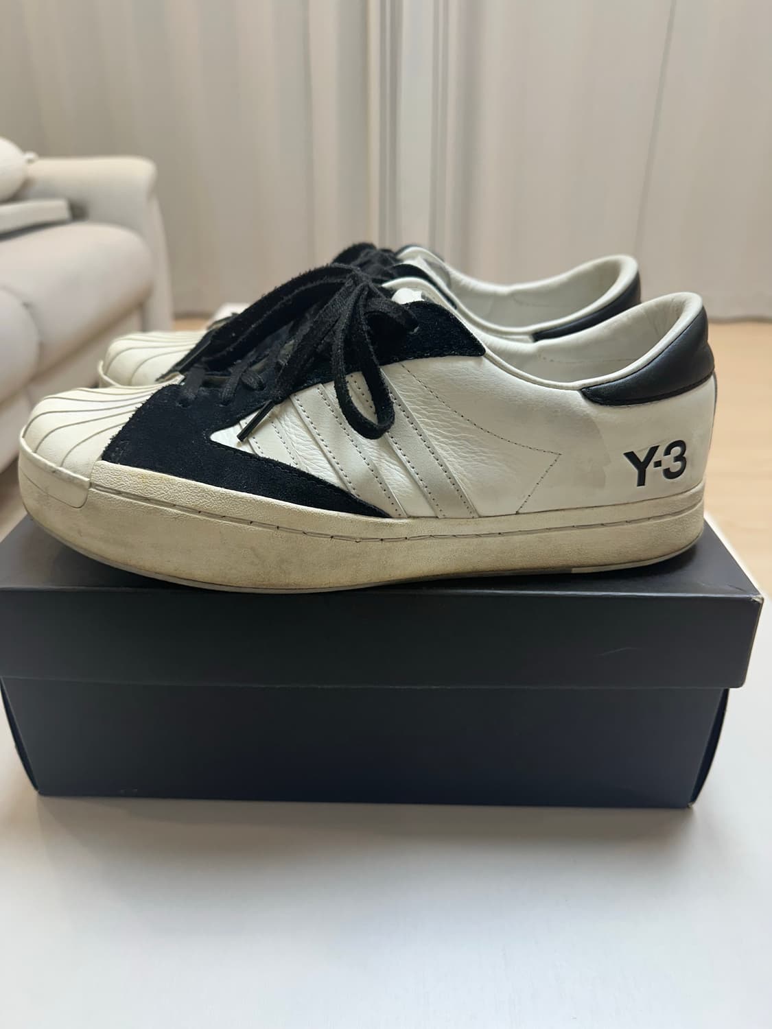 Y-3 요지스타 흰검 275 상품이미지4