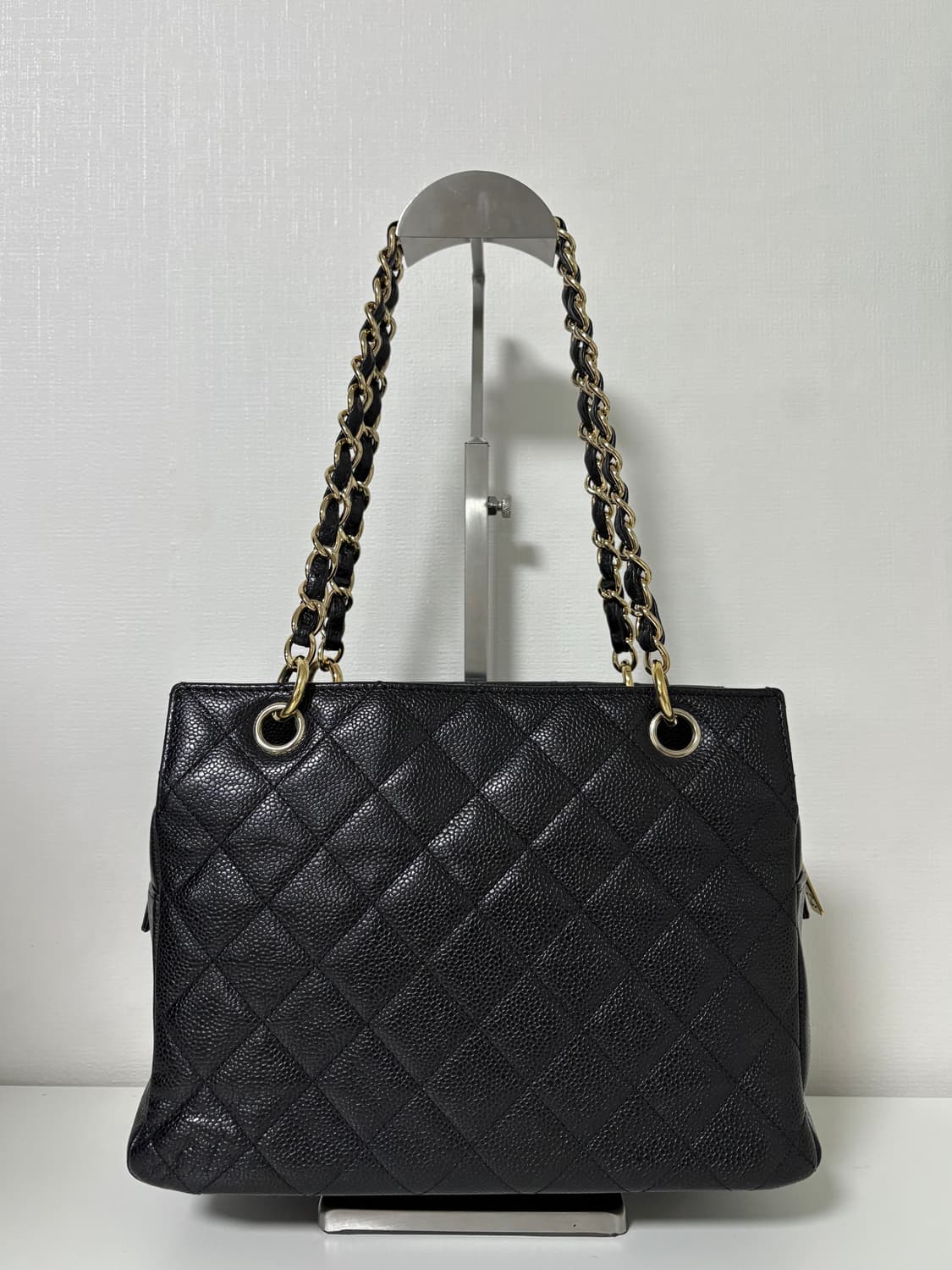 샤넬 체인 정방백 블랙 상품이미지5