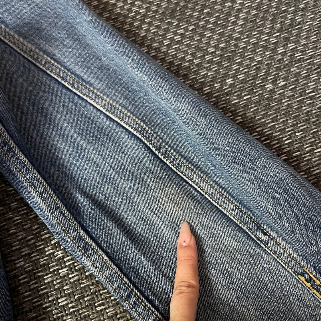 리바이스 연청 투포켓 데님 자켓 L 상품이미지8