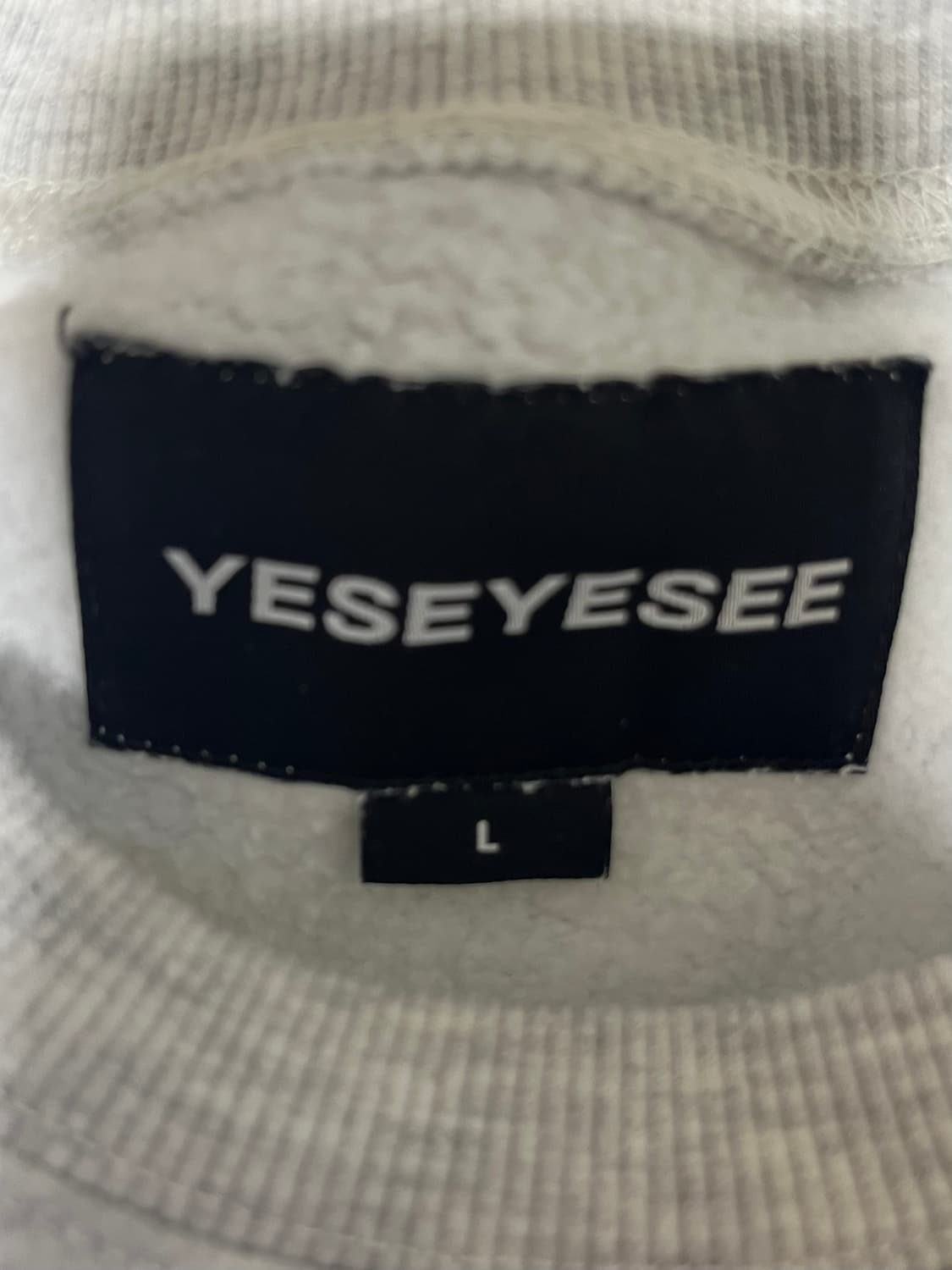 예스아이씨 맨투맨 상품이미지4