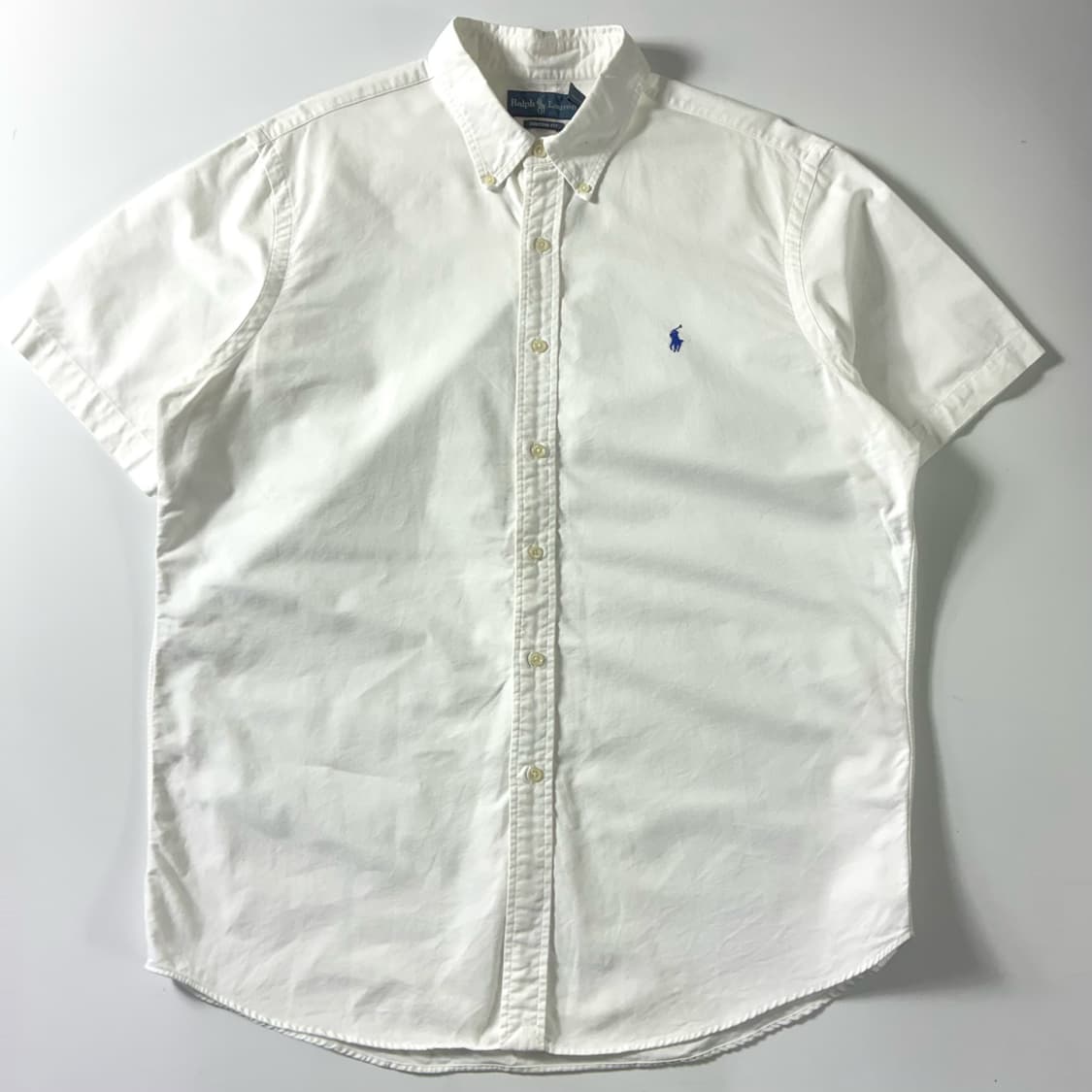 Polo  폴로 랄프로렌 자수 코튼 화이트 반팔 셔츠  상품이미지1