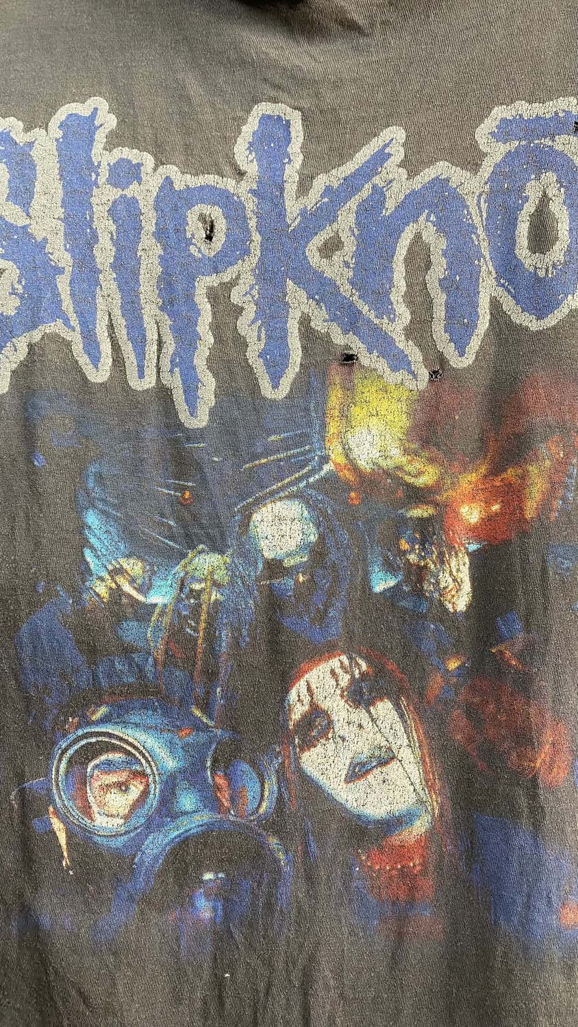 빈티지 slipknot 슬립낫 밴드 티셔츠 xl 상품이미지5