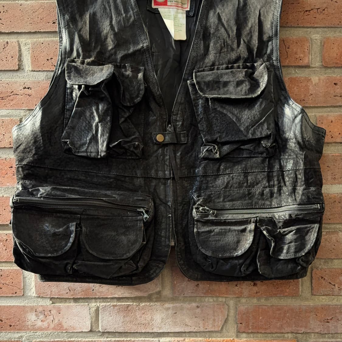 네이처 블랙 피그스킨 유틸리티 베스트 상품이미지3