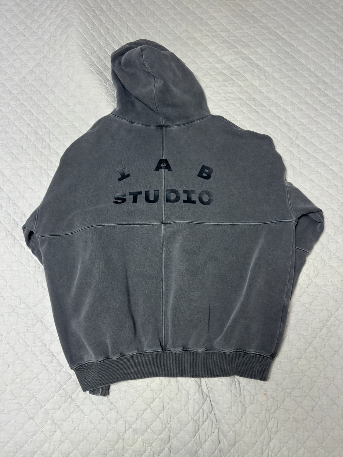 [IAB] 아이앱 스튜디오 블록 피그먼트 후드 사이즈 XL 상품이미지2