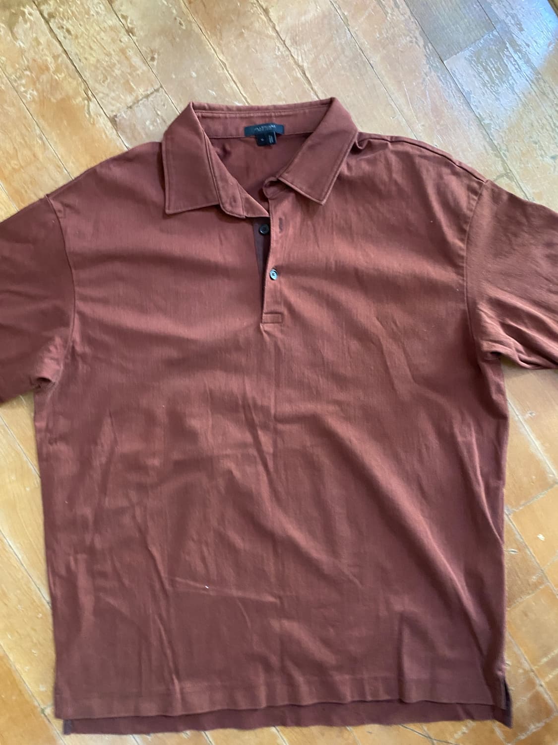 질스튜어트 뉴욕 카키색 카라티 M (105) 상품이미지1