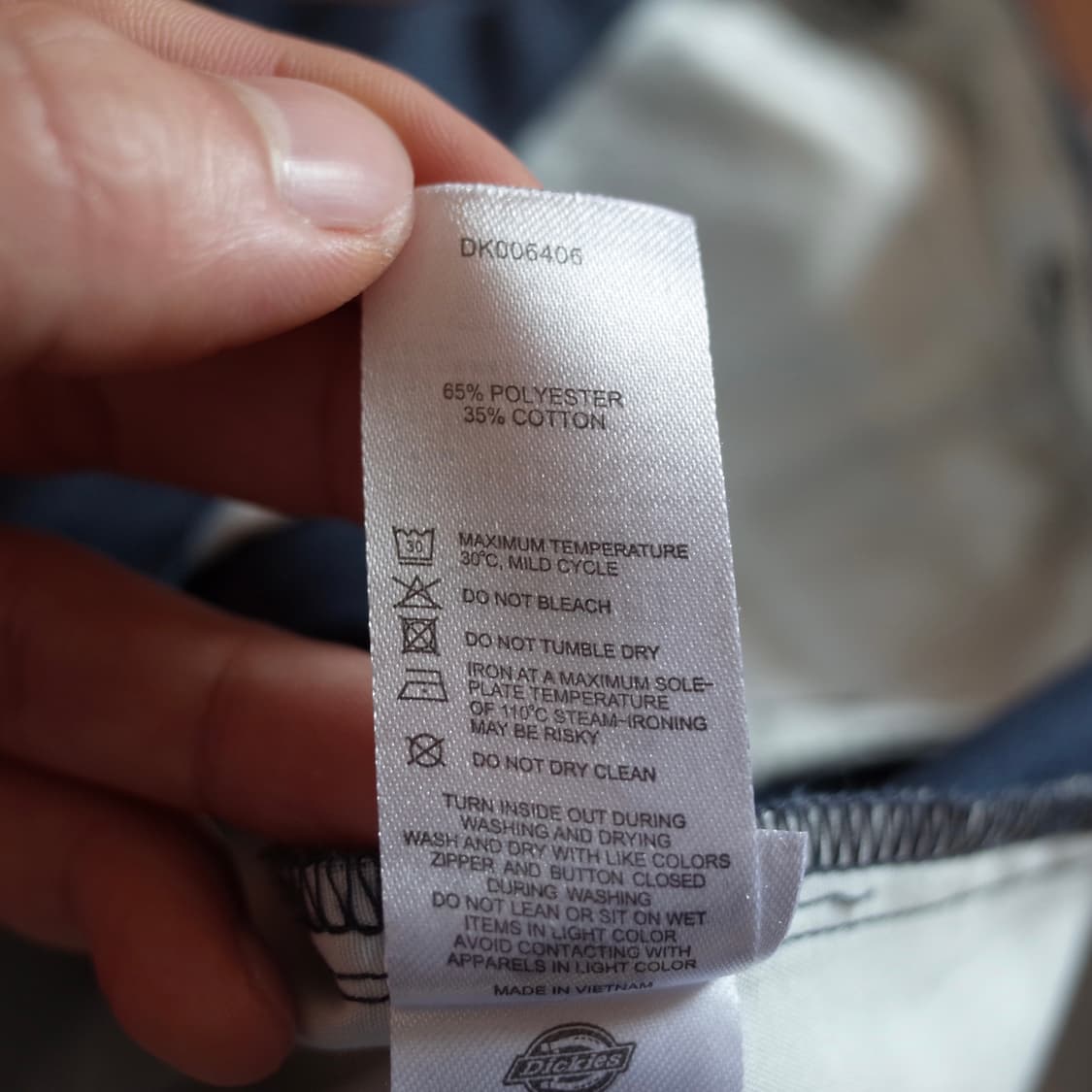 Dickies navy cotton pants 상품이미지8